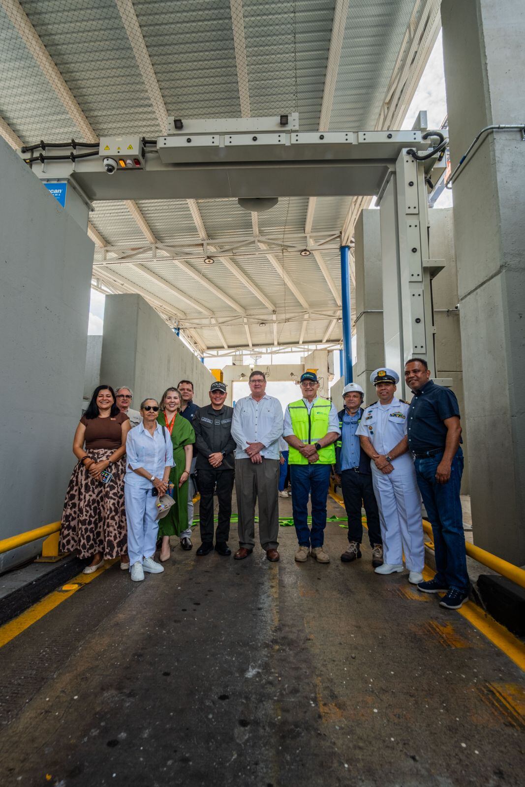 Entra en operación nuevo escáner de alta energía en el Puerto de Santa Marta/ Puerto de Santa Marta.