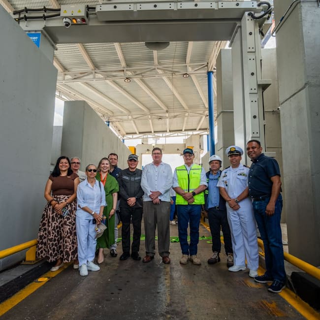 Entra en operación nuevo escáner de alta energía en el Puerto de Santa Marta/ Puerto de Santa Marta.