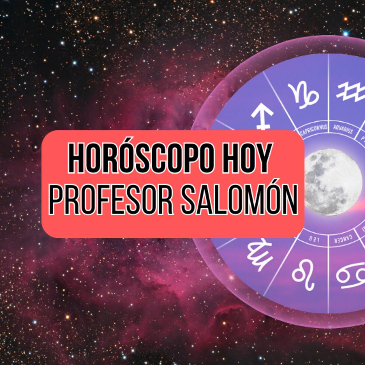 Predicciones del profesor Salomón para Cáncer y Aries: tendrán suerte en el trabajo y el amor