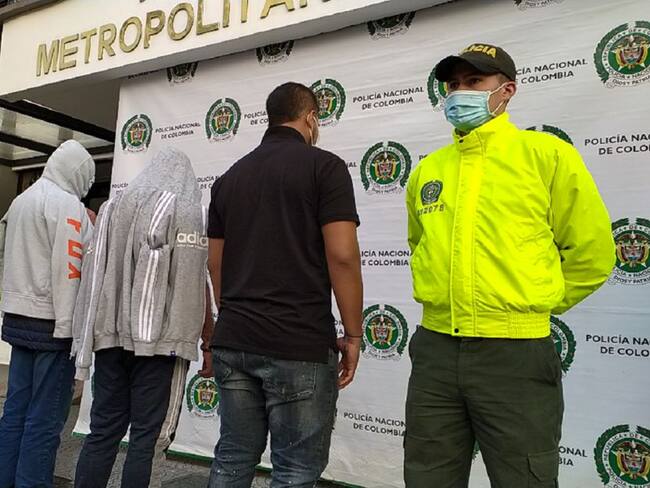 Foto: Enviada desde la Policía Metropolitana de Manizales.
