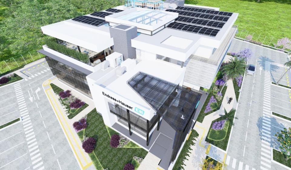 El inicio de la construcción de la nueva sede de la empresa suiza Endress+Hauser, es uno de los hitos de este año de inversión extranjera en el Valle.