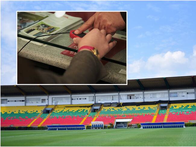 Biometría en el estadio de Ibagué