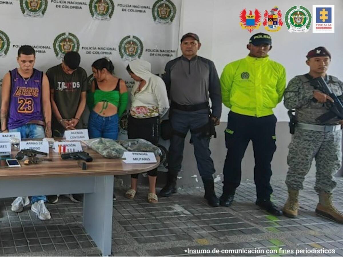 Fiscalía logra judicializar a seis personas por tráfico de alucinógenos en Melgar, Tolima
