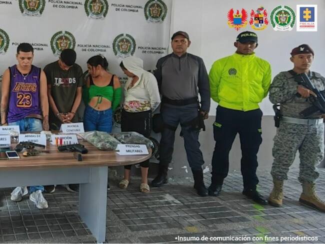 Seis personas fueron judicializadas en Melgar y Carmen de Apicalá, Tolima