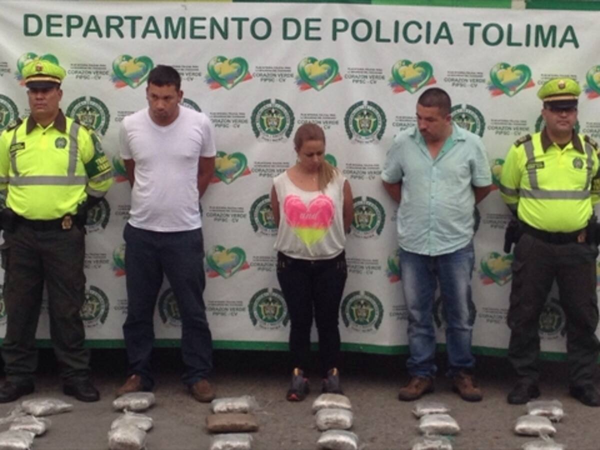 Decomisan cargamento de marihuana en carreteras del Tolima