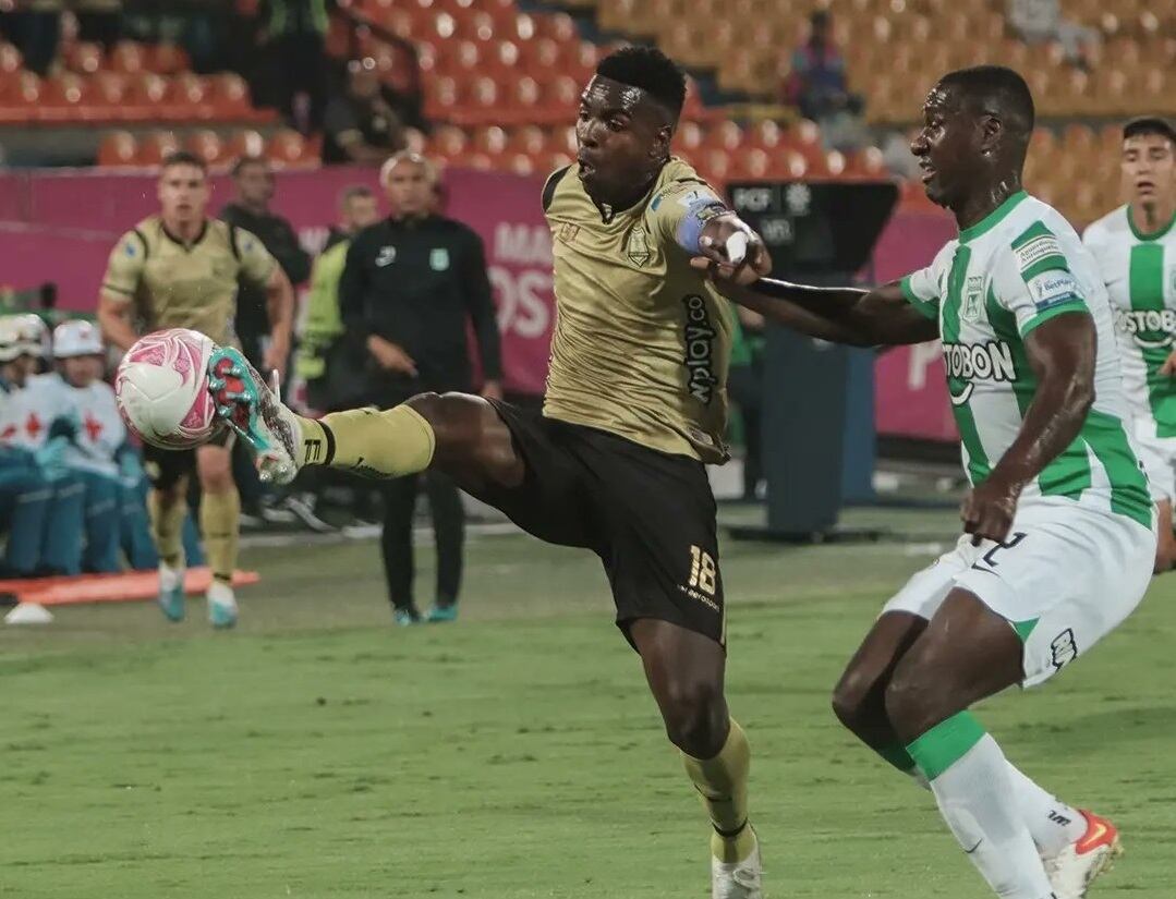 Duelo de Copa Colombia entre Atlético Nacional y Águilas Doradas / @AguilasDoradas