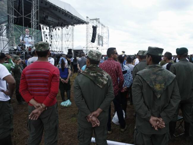 Buscando a sus seres queridos en medio de la Conferencia de las Farc