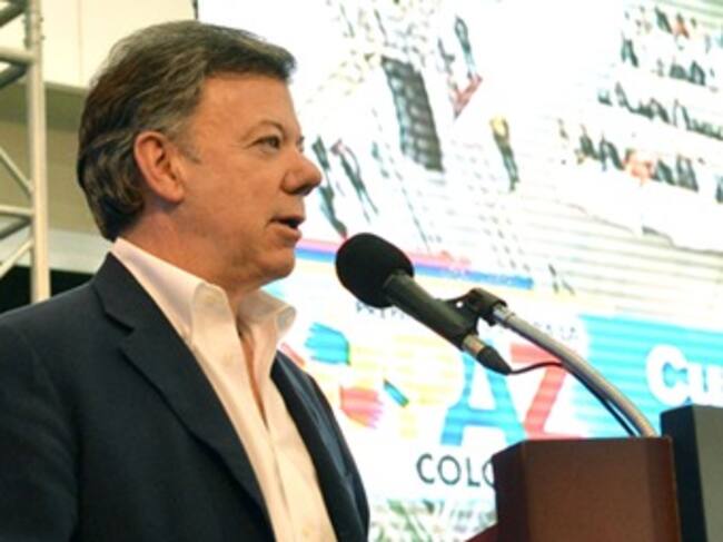 Presidente Juan Manuel Santos. Foto: Presidencia
