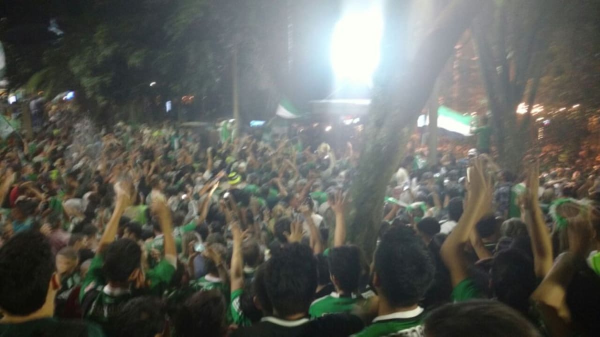 El conjunto antioqueño ganó la serie 2-1 sobre Independiente del Valle.Atlético Nacional consiguió, después de 27 años, y en su estadio el 
