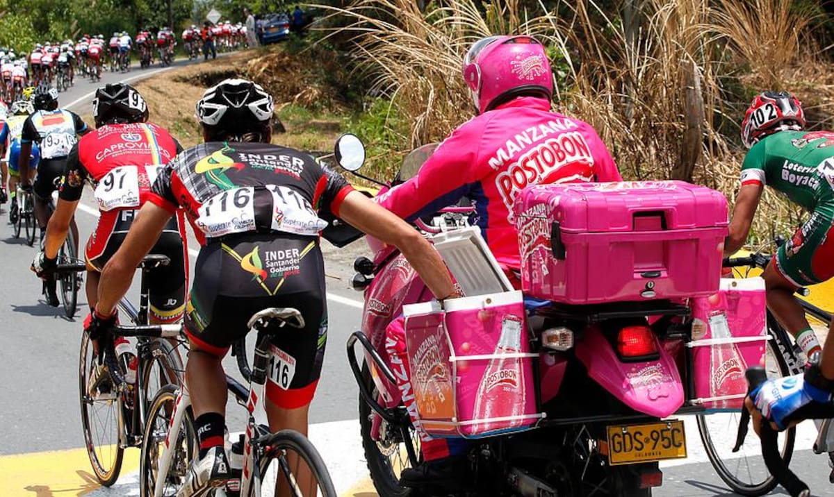 Imágenes de la etapa que llegó a Barbosa, Santander y donde Jefry Romero, del Team Colombia, fue el ganador.