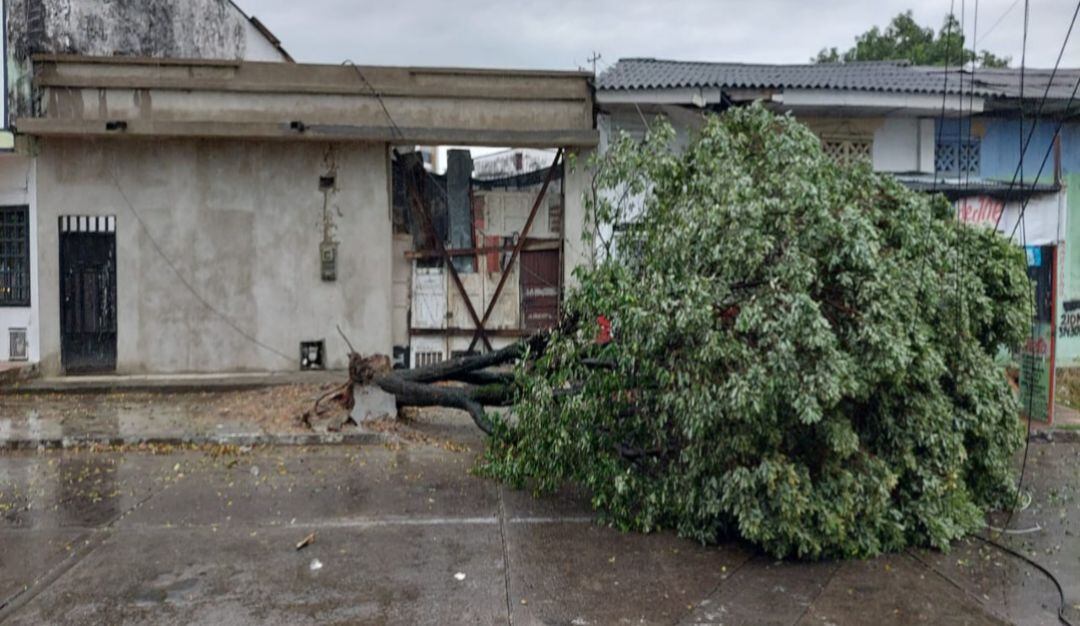 Emergencias en Barrancabermeja por vendaval