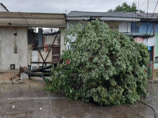 Emergencias en Barrancabermeja por vendaval