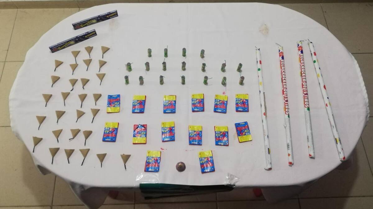 Continúan operativos contra venta ilegal de pólvora en el Huila