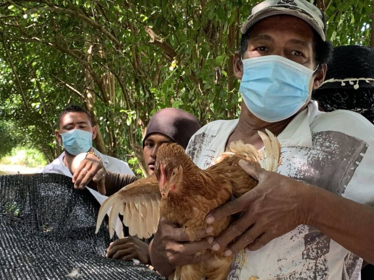 Entregaron proyectos productivos a familias reubicadas en San Estanislao
