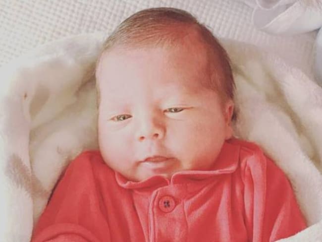 Catalina Gómez presenta en Instagram a su segundo hijo recién nacido