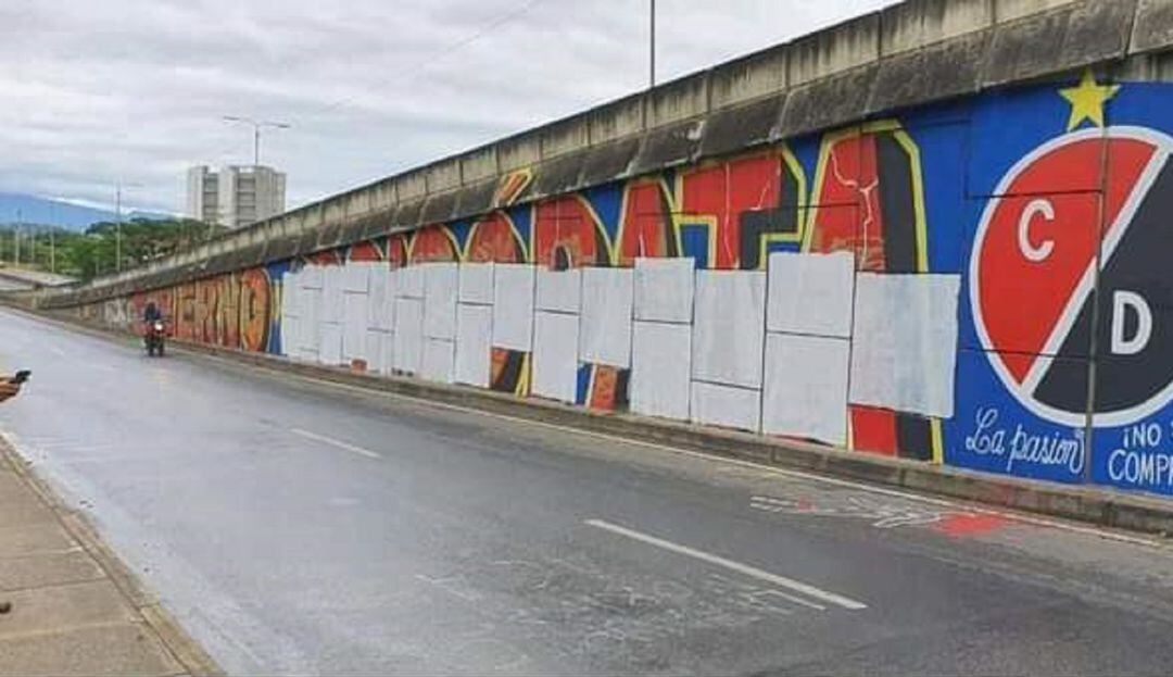 Mural contra el Gobierno Nacional genera polémica en Cúcuta