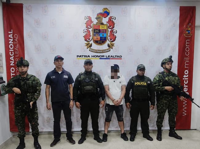 Capturado presunto cabecilla del ELN en Los Patios / Foto Ejército Nacional