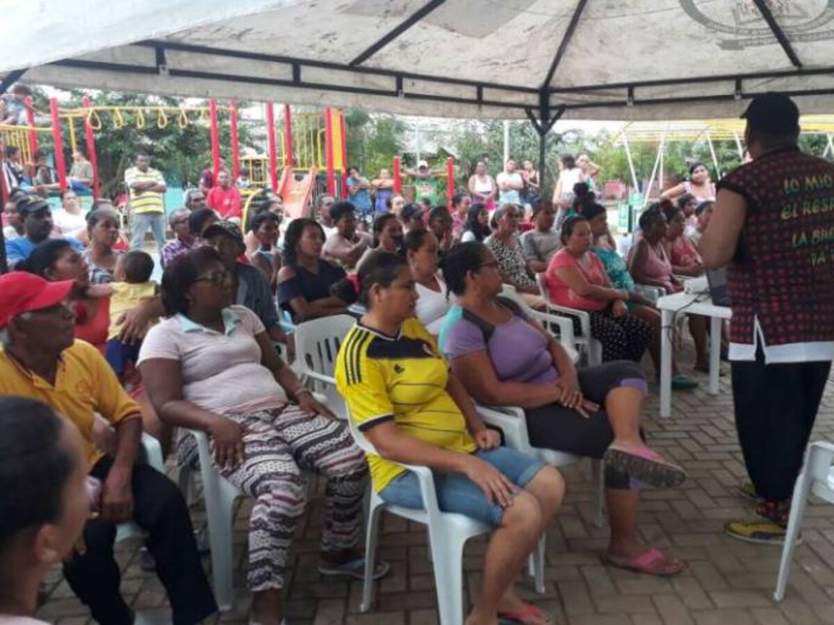 Barrio Villas de Aranjuez socializa su Plan de Desarrollo Local