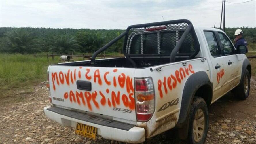 Ecopetrol denuncia intimidaciones a sus trabajadores en el municipio de Tibú. Foto: Ecopetrol