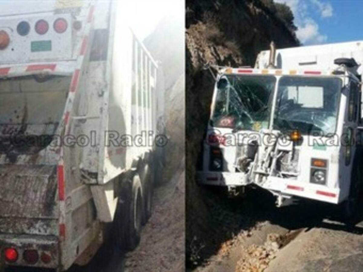 Nuevo choque de compactador en el relleno Doña Juana