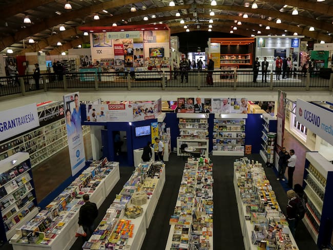 Bogotá. Abril 19 del 2018. En la capital del país se lleva a cabo la trigésima primera versión de la Feria Internacional del Libro.  (Colprensa - Diego Pineda)