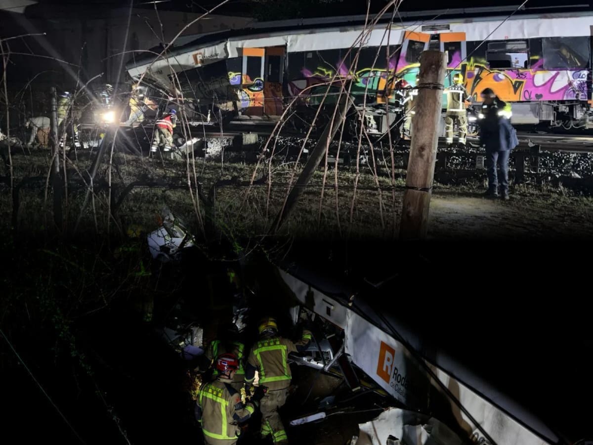 España: nuevo accidente de tren deja 33 heridos y una persona muerta