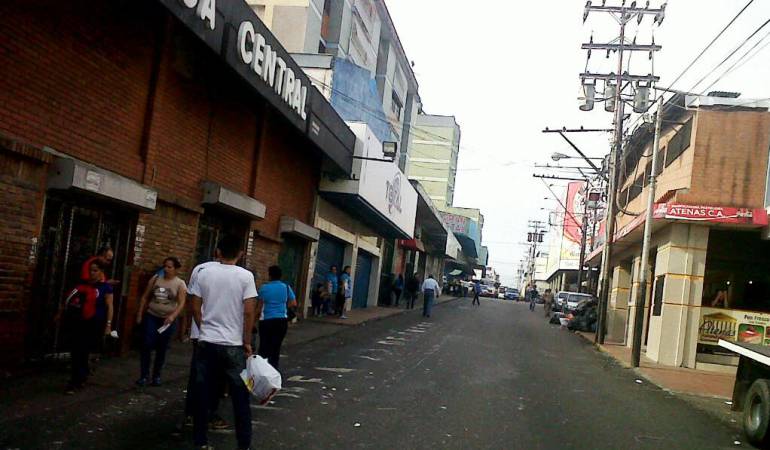 Calles en San Antonio del Táchira