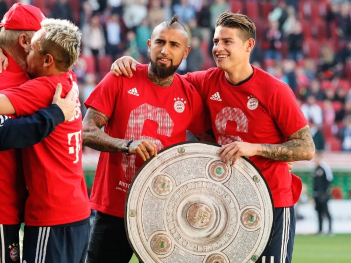Gol y asistencia de James para el título 28 del Bayern Múnich