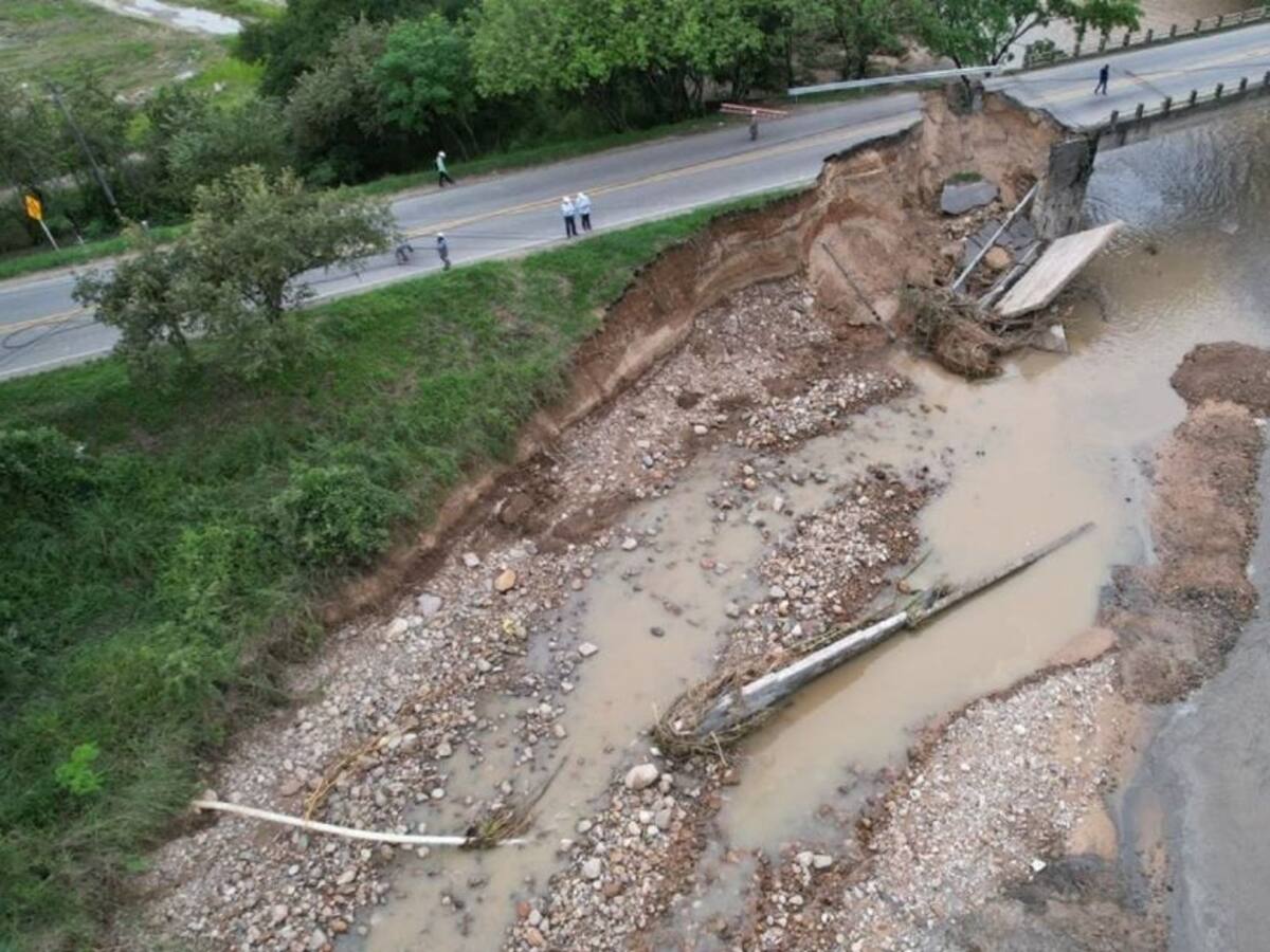 Construirán vía temporal para mejorar movilidad hacia el sur del país