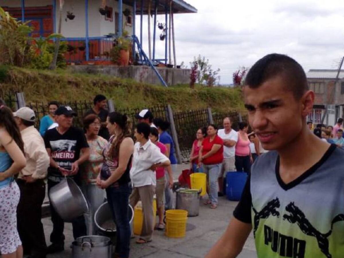 En Circasia, Quindío 13 cortes de agua en menos de dos meses: comerciantes