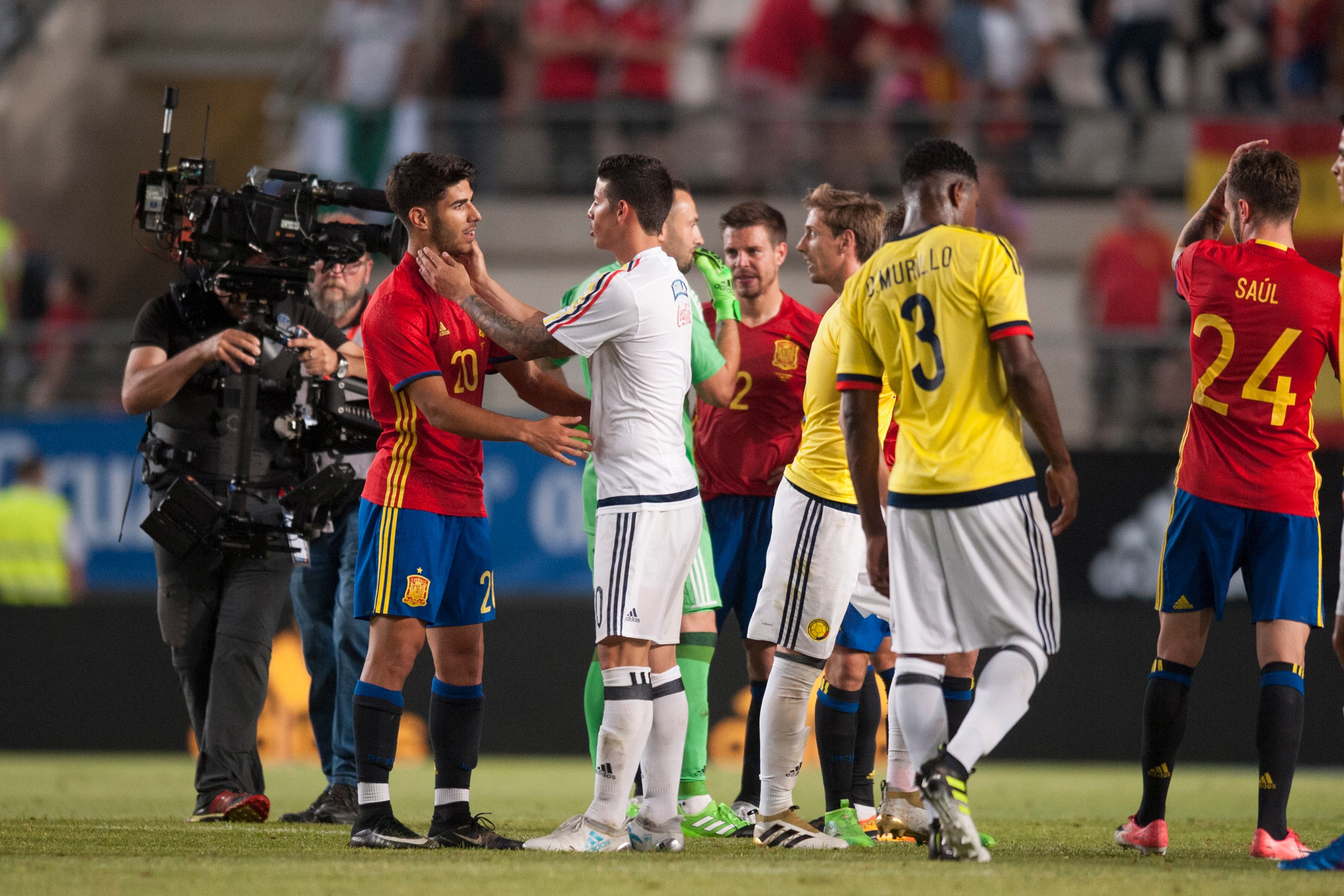El último amistoso Colombia - España se disputó en el 2017. (Photo by Jose Breton/NurPhoto via Getty Images)