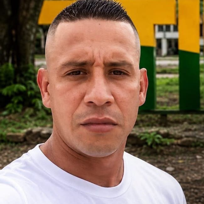 Jesús Ortíz, escolta secuestrado en Tibú. / Foto: Cortesía.