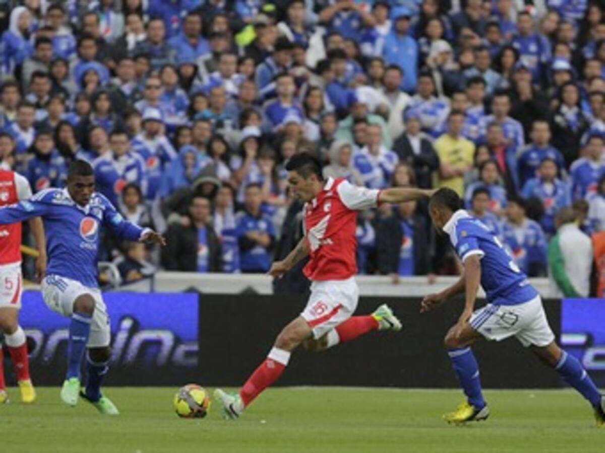 Millonarios y Santa Fe no se hicieron daño en el clásico capitalino