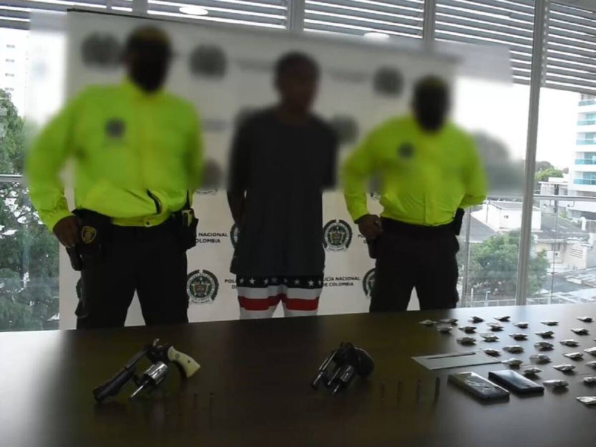 Policía halló expendio de drogas en el barrio Los Cerros de Cartagena