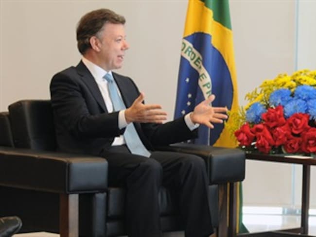 Relaciones con Brasil tienen que ser más estrechas y dinámicas: Presidente Santos