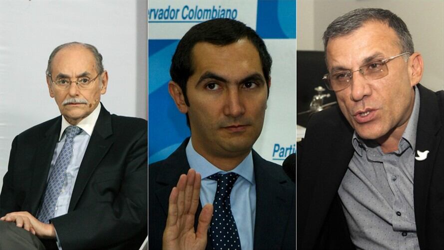 Horacio Serpa, David Barguil y Roy Barreras. Foto: Colprensa