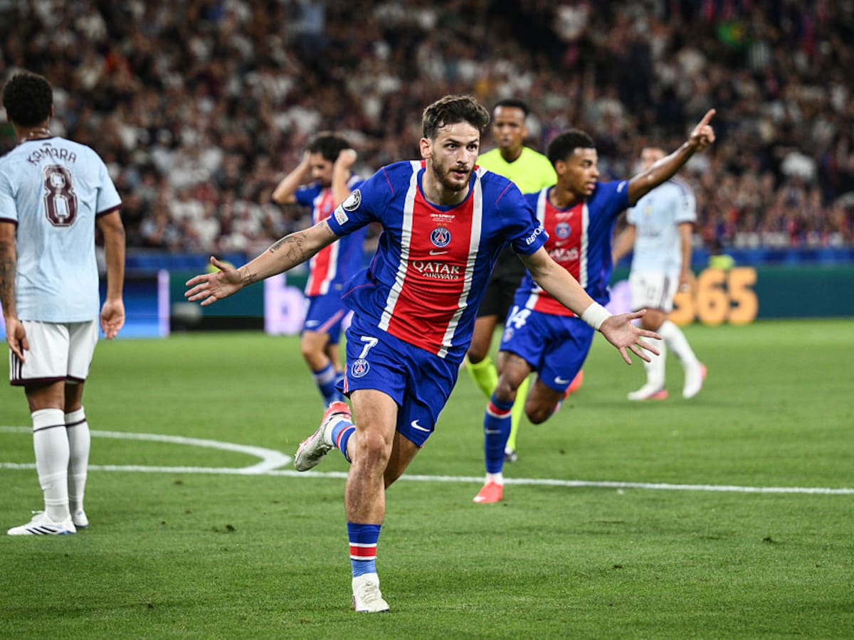 Paris Saint-Germain campeón frente al Aston Villa por la Supercopa Europea: Resumen del partido