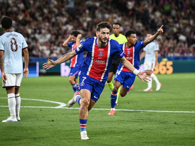 Paris Saint-Germain campeón frente al Aston Villa por la Supercopa Europea: Resumen del partido. (Photo by Harun Ozalp/Anadolu via Getty Images)