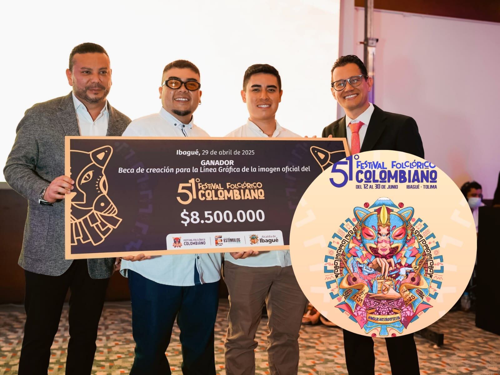 La versión 51 del Festival Folclórico Colombiano ya tiene imagen oficial