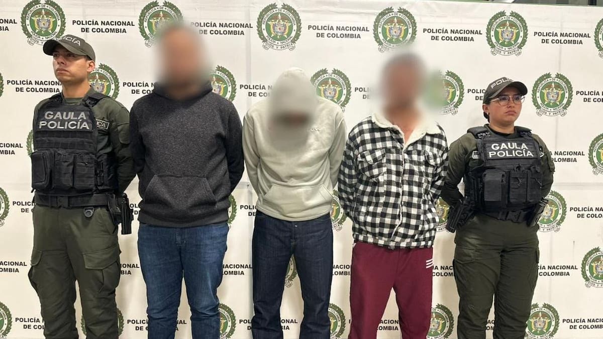 Capturados presuntos extorsionistas que delinquían bajo la modalidad de falsa encomienda en Bogotá