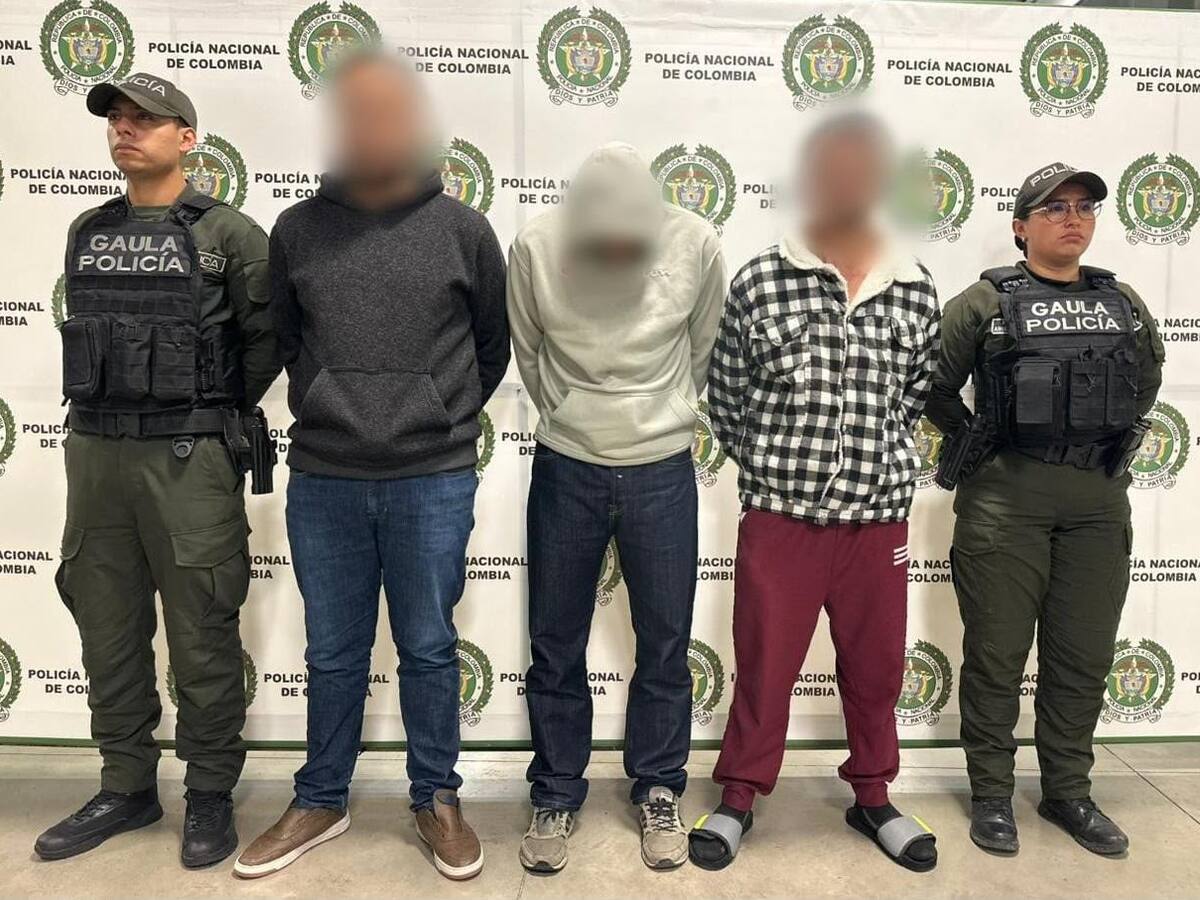 Capturados presuntos extorsionistas que delinquían bajo la modalidad de falsa encomienda en Bogotá