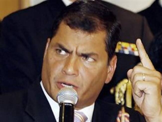 Rafael Correa busca una persona de su confianza &#039;absoluta&#039; como embajador en Colombia