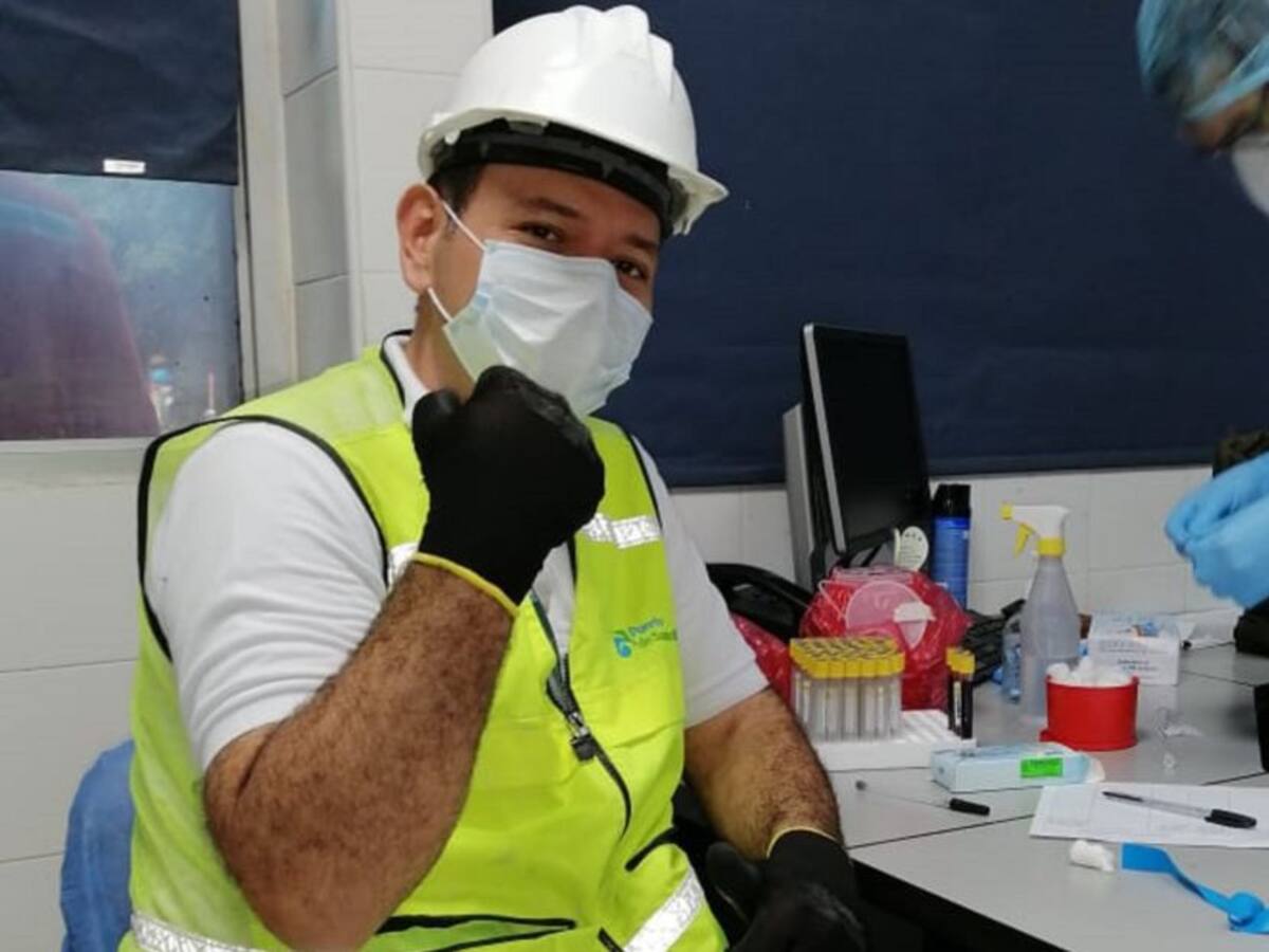 Puerto de Santa Marta realiza pruebas rápidas de COVID-19 a sus empleados