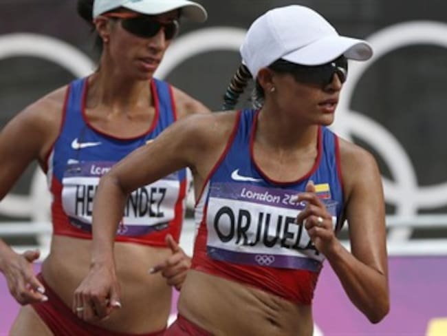 Sandra Arenas fue la mejor colombiana en la marcha 20 kilómetros