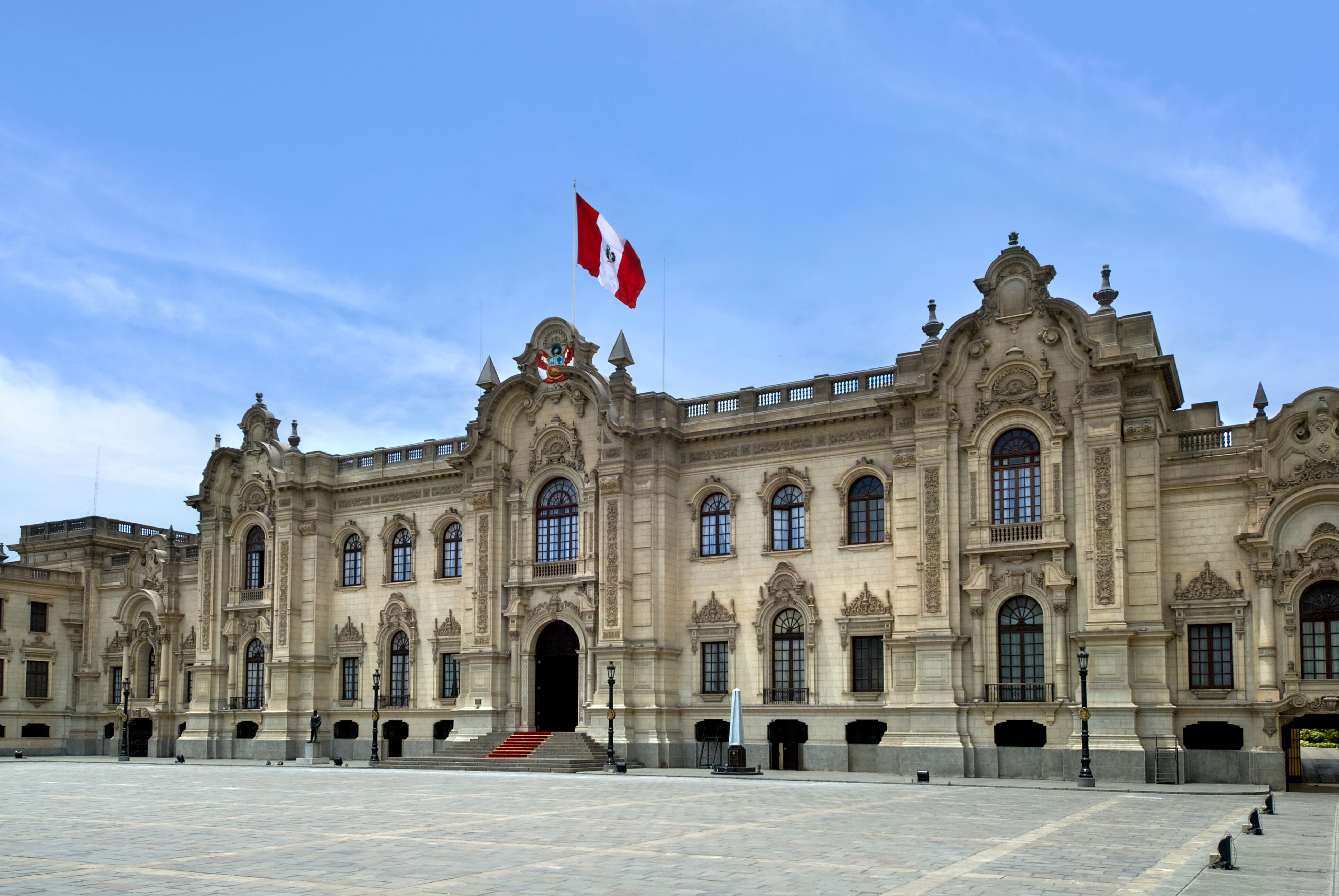 Palacio de Gobierno del Perú en Lima / Foto: Getty Images