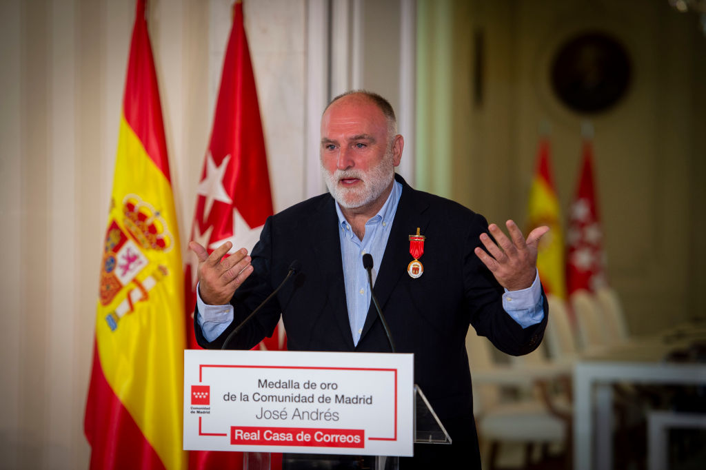 Chef Jose Andres. Foto: Juan Barbosa/Europa Press via Getty Images.