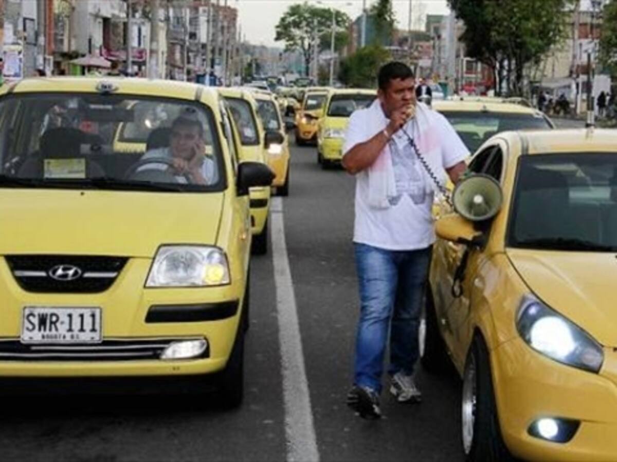 Taxistas de Boyacá, Casanare, y Meta podrían ir a paro