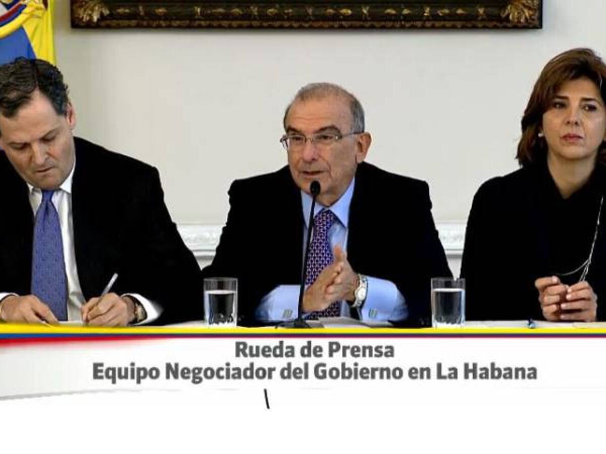 Esperamos que haya mínimas disidencias en las Farc: negociadores del Gobierno