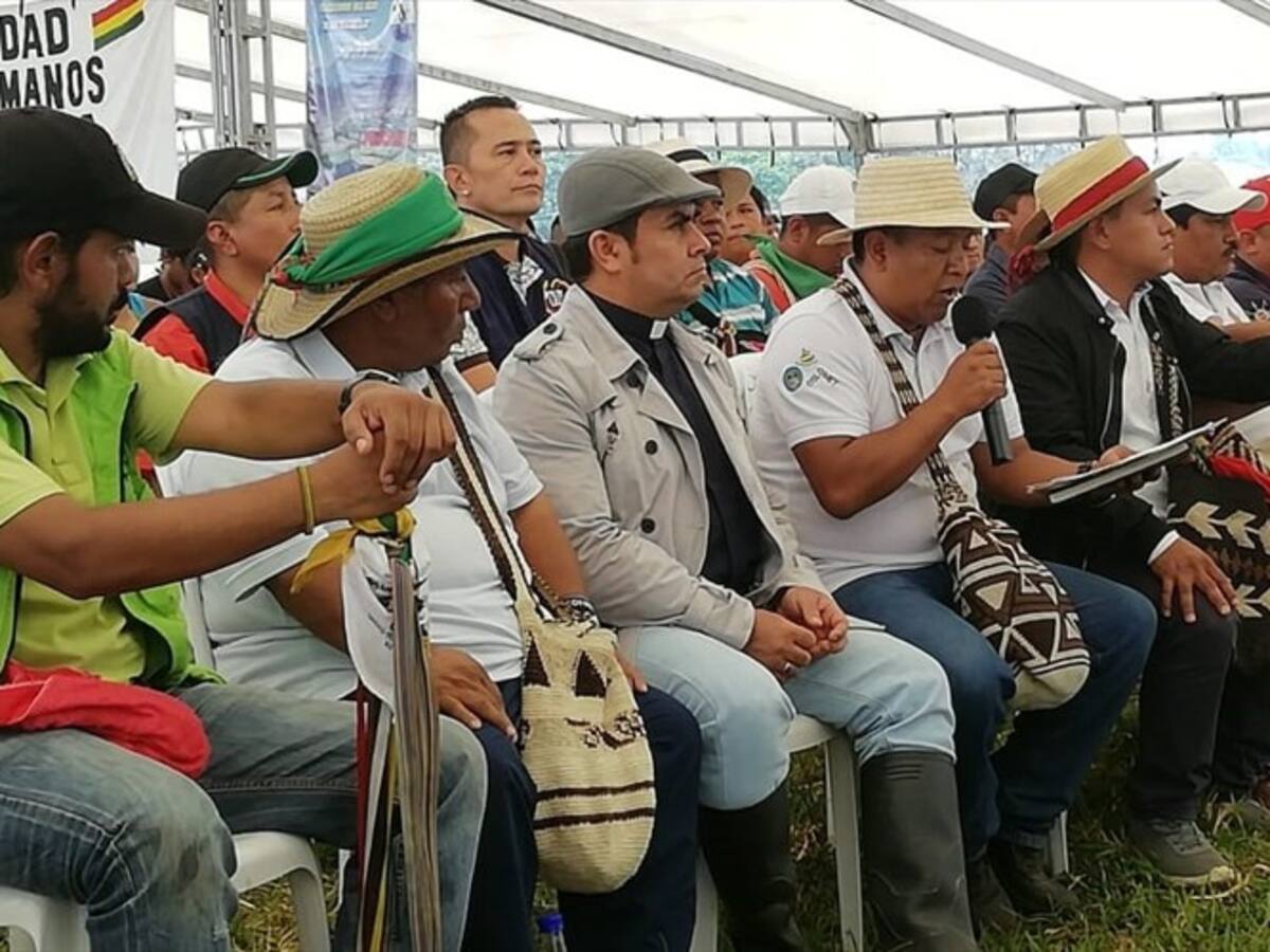 Líder de la Cric dice que alerta sobre atentado a Duque es falsa