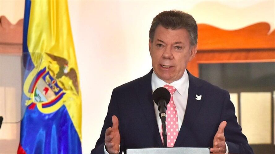 El presidente Juan Manuel Santos. Foto: Prensa Presidencia de la República